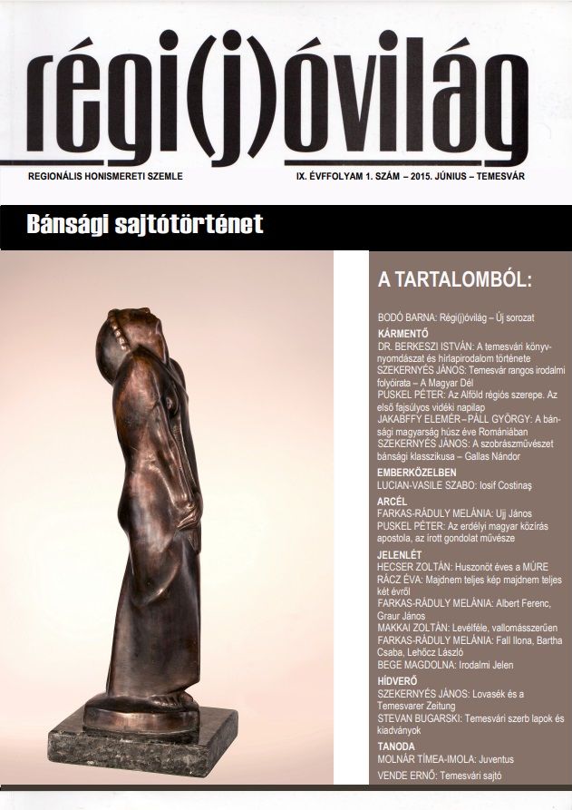 Bánsági sajtótörténet – Régi(j)óvilág - Temesváros