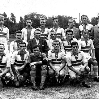 Dudás József: A Zsombolyán született Thierjung Árpád válogatott labdarúgót Temesváron országos gólkirállyá koronázták - Temesváros